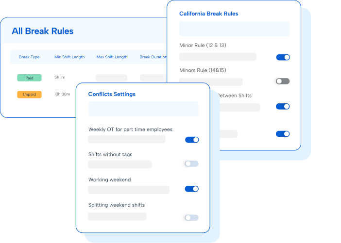 Humanity break rules for minor product preview
