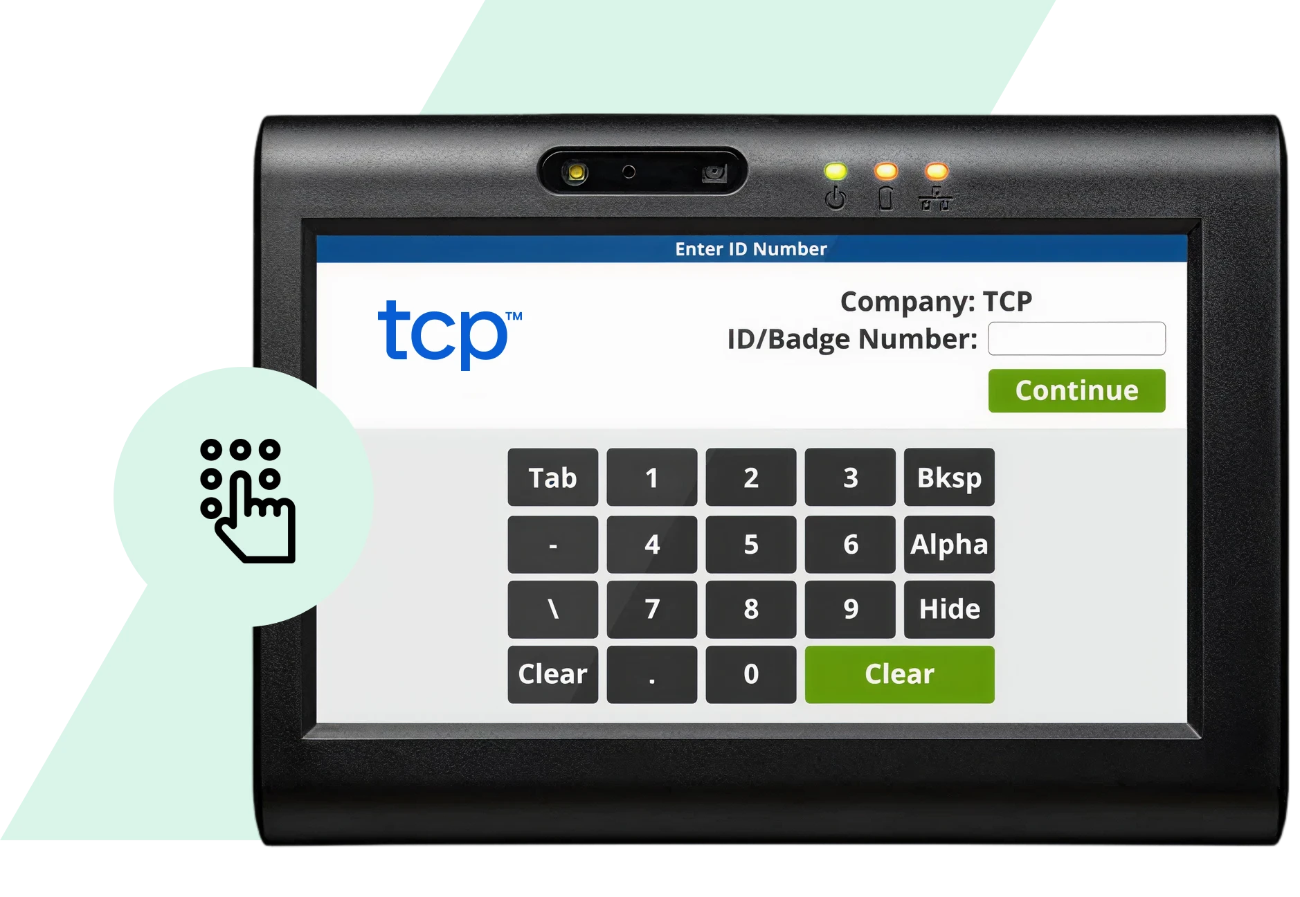 TimeClock Plus hardware badge reader